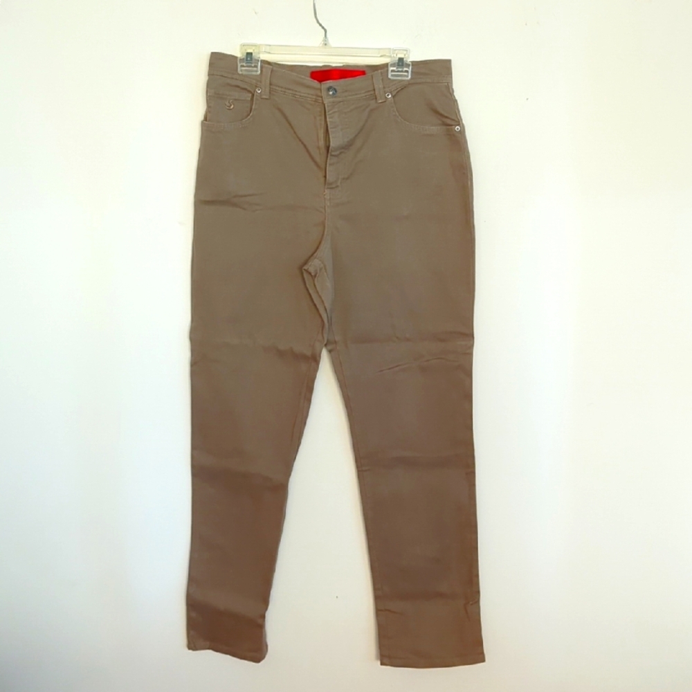 Gloria Vanderbilt Tan Casual Pants